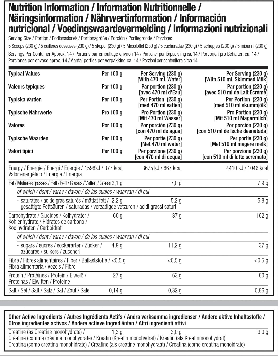 Muscletech Masstech 3.2kg