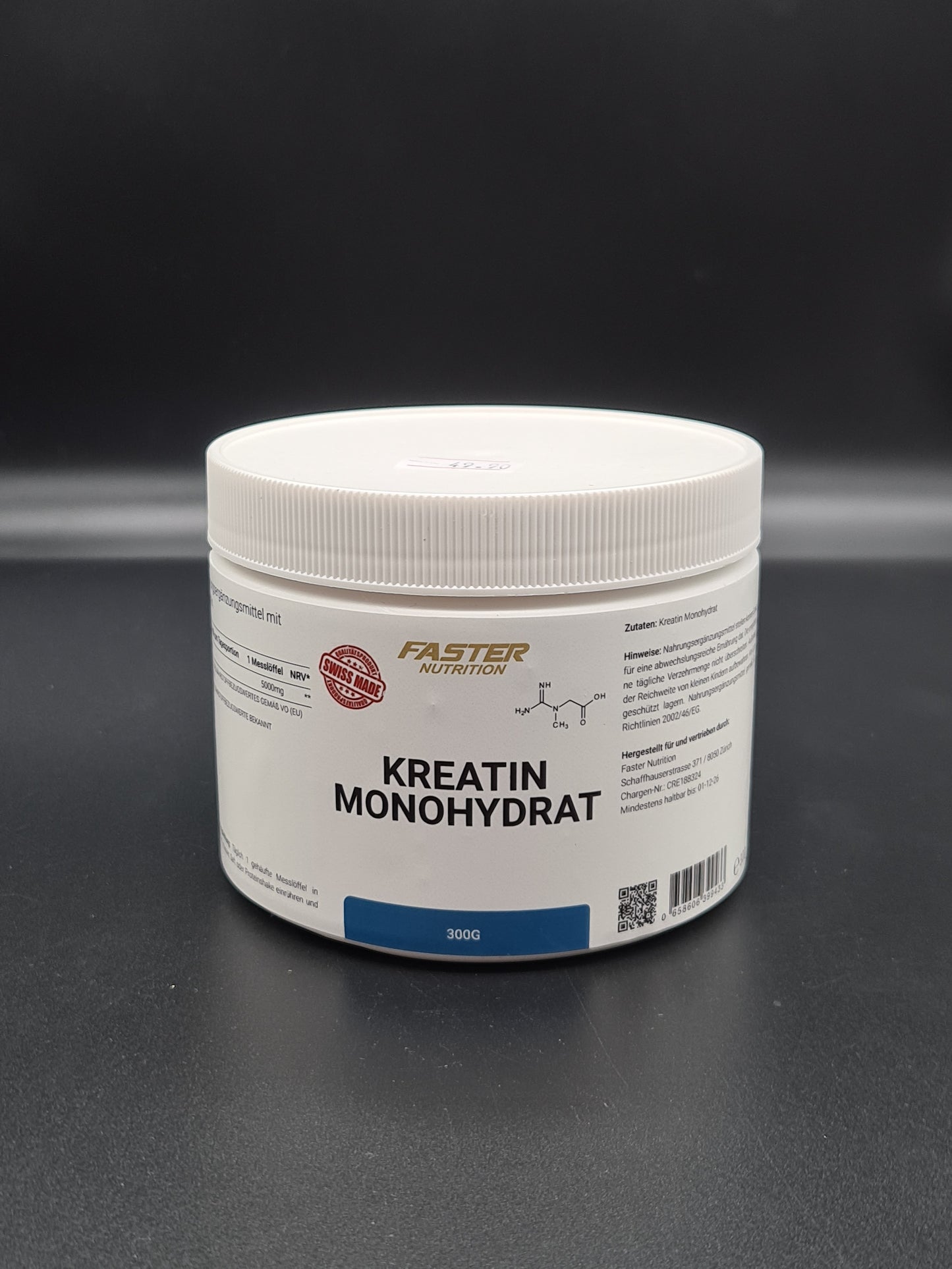 Faster Kreatin Monohydrat