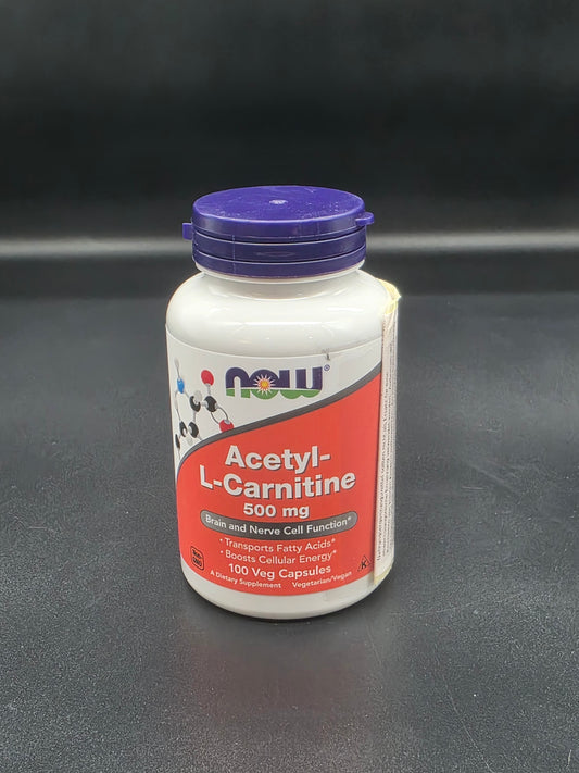 Now Foods Acetyl-L-Carnitine 500mg