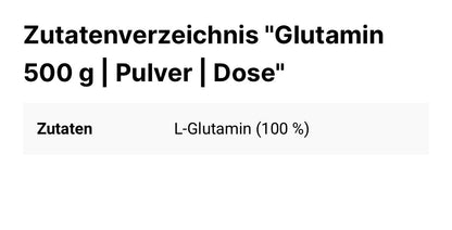 L-Glutamin 500g